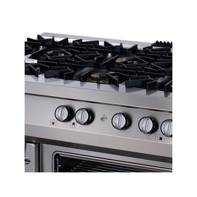 Maxima Sporák Premium - 6 hořáků - plynový - tříplotýnkový - s troubou - hloubka 90 cm |  09398502